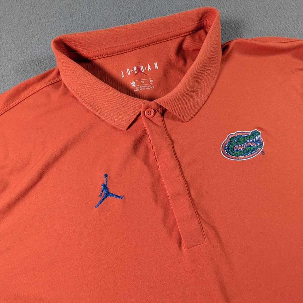 Florida Gators Jordan Polo Shirt Mens Size‎ XL Short Sleeve Jumpman Golf